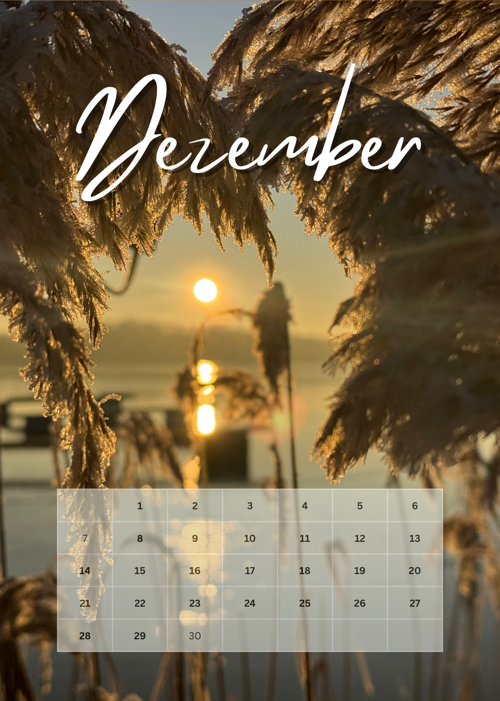 Wandkalender Segeln 2026